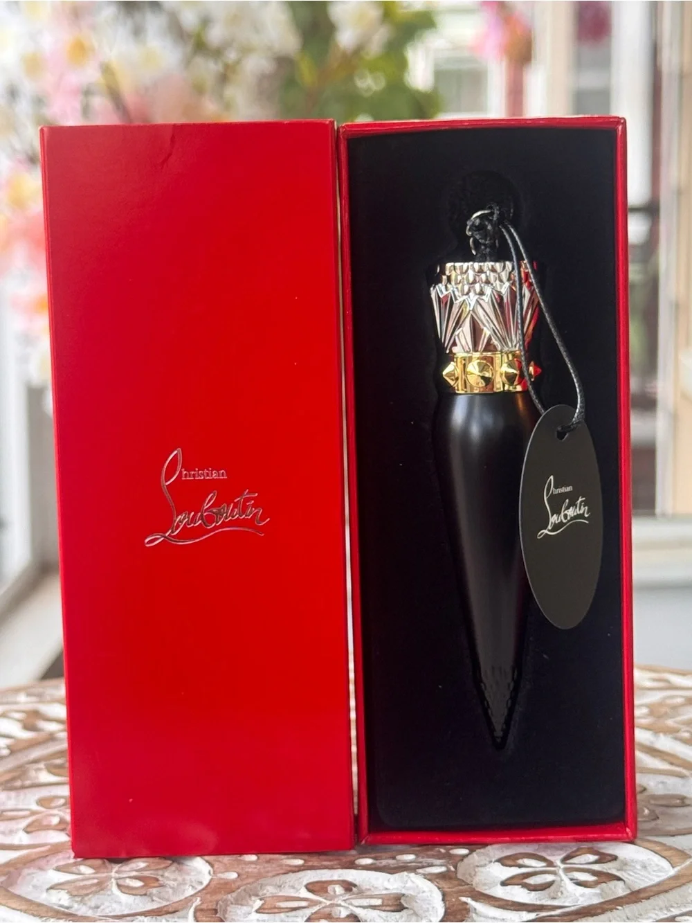 Christian Louboutin Velvet Matte Lipstick Red Dramadouce 005M New in Box